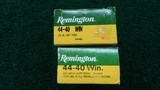 78 ROUNDS OF REMINGTON HIGH VELOCITY 44-40 WCF AMMO