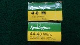 *Sale Pending* - 78 ROUNDS OF REMINGTON HIGH VELOCITY 44-40 WCF AMMO - 4 of 7