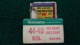 *Sale Pending* - 99 ROUNDS OF REMINGTON & WINCHESTER 44-40 WCF AMMO - 5 of 8