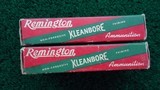 2 FULL BOXES OF REMINGTON KLEANBORE 38-55 WIN AMMO - 4 of 8