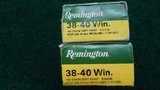 *Sale Pending* 2 FULL BOXES OF REMINGTON HIGH VELOCITY 38-40 WIN AMMO - 5 of 8