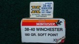 *Sale Pending* 2 FULL BOXES OF WINCHESTER BRAND 38-40 WIN AMMO - 4 of 8