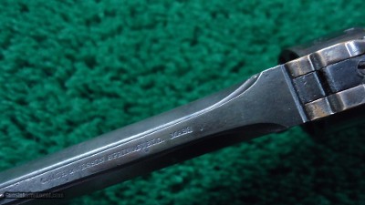 EXHIBITION GRADE ENGRAVED SMITH & WESSON No. 1 SECOND ISSUE 22 CALIBER REVOLVER WITH GOLD - Image 8 of 15