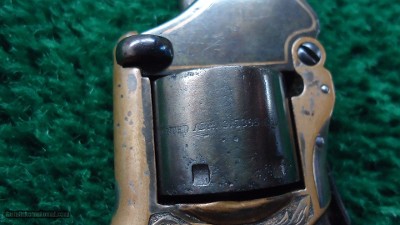 EXHIBITION GRADE ENGRAVED SMITH & WESSON No. 1 SECOND ISSUE 22 CALIBER REVOLVER WITH GOLD - Image 12 of 15