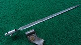 BAYONET FOR SPRINGFIELD OR HARPERS FERRY PERCUSSION MUSKET - 11 of 12