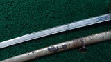 *Sale Pending* - MEXICAN OFFICER'S SWORD - 5 of 15