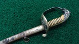 mexican officer's sword