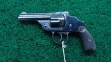 HARRINGTON & RICHARDSON SECOND MODEL HAMMERLESS LARGE FRAME REVOLVER IN 32 S&W - 2 of 10