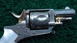 VERY SMALL BELGIAN MADE FOLDING TRIGGER 22 REVOLVER - 5 of 13