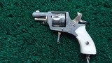 VERY SMALL BELGIAN MADE FOLDING TRIGGER 22 REVOLVER - 4 of 13