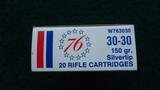 WINCHESTER *76* BICENTENNIAL 30-30 WIN AMMO - 6 of 10