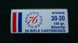 WINCHESTER *76* BICENTENNIAL 30-30 WIN AMMO - 5 of 10