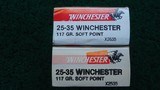 *Sale Pending* - 2 FULL BOXES OF WINCHESTER SUPER-X 25-35 AMMO - 5 of 8