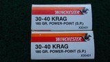 *Sale Pending* - 2 FULL BOXES OF WINCHESTER SUPER-X 30-40 KRAG AMMO - 5 of 8