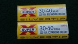 *Sale Pending* - 2 FULL BOXES OF WESTERN SUPER-X 30-40 KRAG SILVER TIP AMMO - 5 of 8