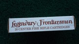 *Sale Pending* - WINCHESTER LEGENDARY FRONTIERSMEN 38-55 COMMEMORATIVE AMMO - 5 of 8