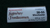 *Sale Pending* - WINCHESTER LEGENDARY FRONTIERSMEN 38-55 COMMEMORATIVE AMMO - 4 of 8