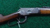 MODEL 1892 WINCHESTER SADDLE RING CARBINE IN CALIBER 25-20 - 1 of 19