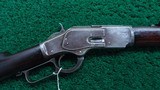 WINCHESTER MODEL 1873 ROUND BARREL RIFLE IN 44 WCF