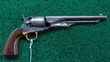 COLT 1860 MODEL ARMY REVOLVER IN 44 CALIBER - 1 of 23