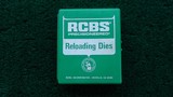 RCBS 9MM 3 DIE SET RELOADING DIES