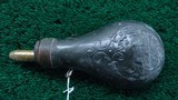 UNMARKED CAPEWELL FLASK - 2 of 3