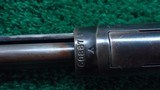 WINCHESTER 1890 THIRD MODEL PISTOL GRIP DELUXE SLIDE ACTION RIFLE IN 22 LONG - 13 of 22