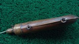 UNMARKED PANEL POWDER FLASK - 2 of 6