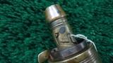 UNMARKED DOG AND HUNTER PATTERN FLASK - 8 of 8