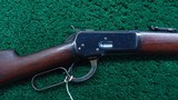 **Sale Pending** EXCEPTIONAL ANTIQUE WINCHESTER 1892 SADDLE RING CARBINE IN CALIBER 44 WCF - 1 of 22
