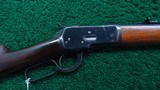 WINCHESTER MODEL 92 RIFLE IN 25-20 WCF - 1 of 19