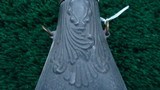 UNMARKED ZINC FRENCH POWDER FLASK - 6 of 7