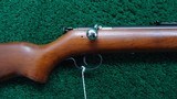 VERY RARE WINCHESTER MODEL 67A JUNIOR MODEL TARGET RIFLE WITH ORIGINAL BOX - 1 of 19