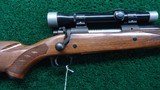 VERY RARE WINCHESTER MODEL 70 WITH 64/65 VARIATION CALIBER 375 H&H - 1 of 21