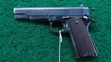 RARE COLT 1911 FROM ARGENTINE 1941 NAVY CONTRACT with the Swartz Safety device - 2 of 21