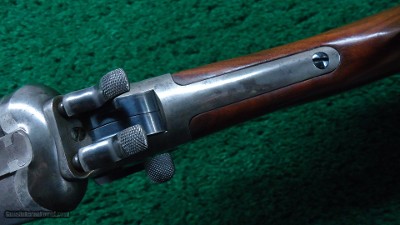 SERIAL NUMBER 7 REMINGTON HEPBURN DOUBLE BARREL SHOTGUN - Image 8 of 17