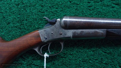 SERIAL NUMBER 7 REMINGTON HEPBURN DOUBLE BARREL SHOTGUN