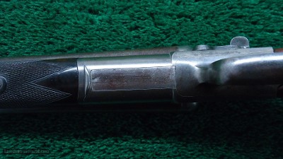 SERIAL NUMBER 7 REMINGTON HEPBURN DOUBLE BARREL SHOTGUN - Image 9 of 17