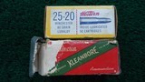 *Sale Pending* - 2 FULL BOXES OF REMINGTON & WESTERN 25-20 WIN AMMO - 4 of 8