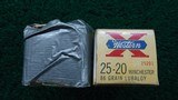 *Sale Pending* - 2 FULL BOXES OF REMINGTON & WESTERN 25-20 WIN AMMO - 6 of 8