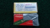 *Sale Pending* - 2 FULL BOXES OF REMINGTON & WESTERN 25-20 WIN AMMO - 3 of 8