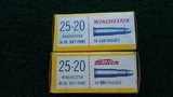 *Sale Pending* - 2 FULL BOXES OF WESTERN & WINCHESTER 25-20 WIN AMMO - 6 of 8