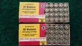 *Sale Pending* - 2 FULL BOXES OF KYNOCH 401 WINCHESTER SELF-LOADING AMMO - 7 of 8
