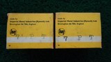 *Sale Pending* - 2 FULL BOXES OF KYNOCH 401 WINCHESTER SELF-LOADING AMMO - 2 of 8
