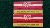 2 FULL BOXES OF WINCHESTER BRAND 401 WINCHESTER SELF-LOADING AMMO - 1 of 8