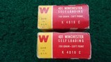 2 FULL BOXES OF WINCHESTER BRAND 401 WINCHESTER SELF-LOADING AMMO - 3 of 8