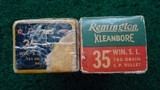 109 ROUNDS OF REMINGTON & PETERS 35 WIN SELF LOADING AMMO - 2 of 10
