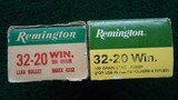 76 ROUNDS OF REMINGTON BRAND 32-20 WIN AMMO - 1 of 9