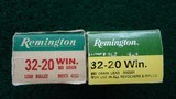 76 ROUNDS OF REMINGTON BRAND 32-20 WIN AMMO - 4 of 9