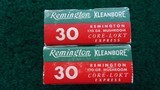 *Sale Pending* - 2 FULL BOXES OF REMINGTON KLEANBORE 30 REMINGTON AMMO - 2 of 8